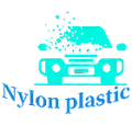 logótipo de plástico em nylon