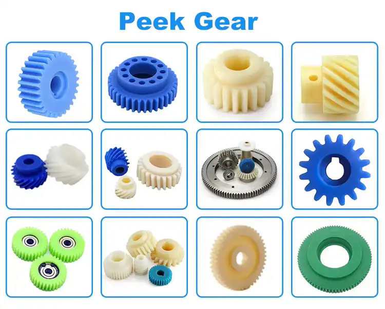 Engranajes rectos de plástico: Componentes diseñados con precisión para una transmisión de potencia suave detalle 02