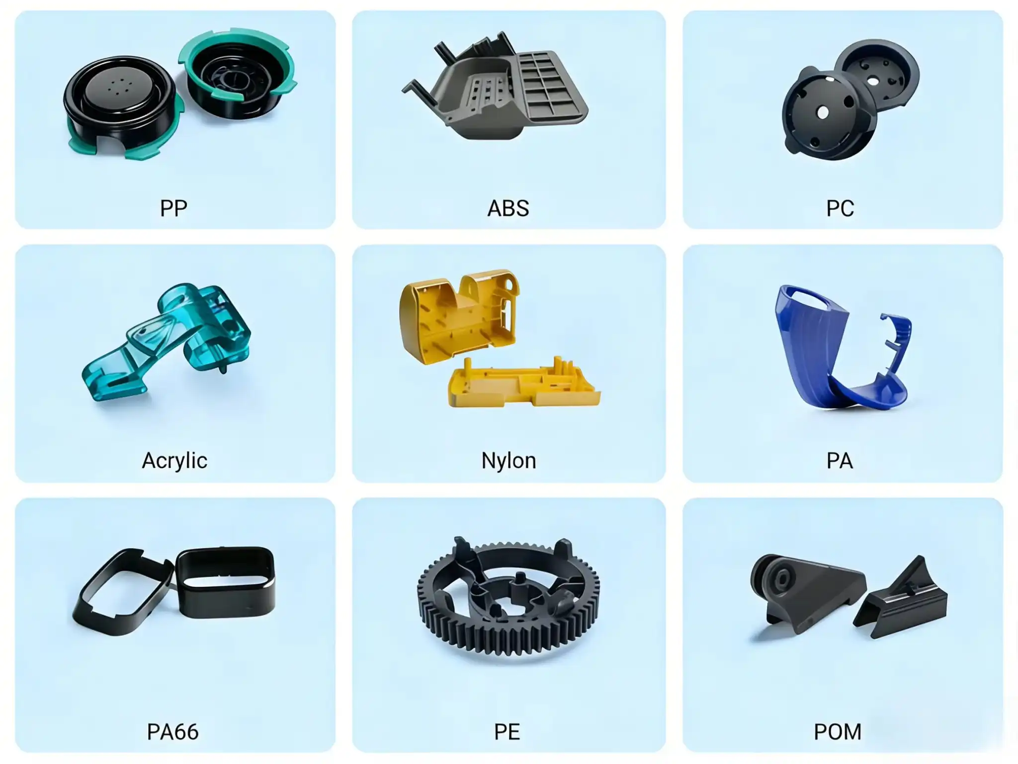 Engranajes rectos de plástico: Componentes diseñados con precisión para una transmisión de potencia suave detalle 11