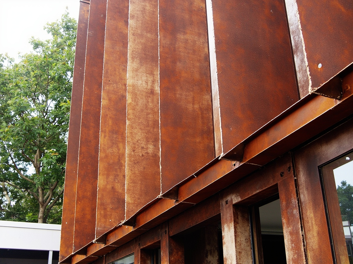 Corten Steel: Weathering Steel Properties and Architectural Applications Corten Steel: Weathering Steel Properties and Architectural Applications