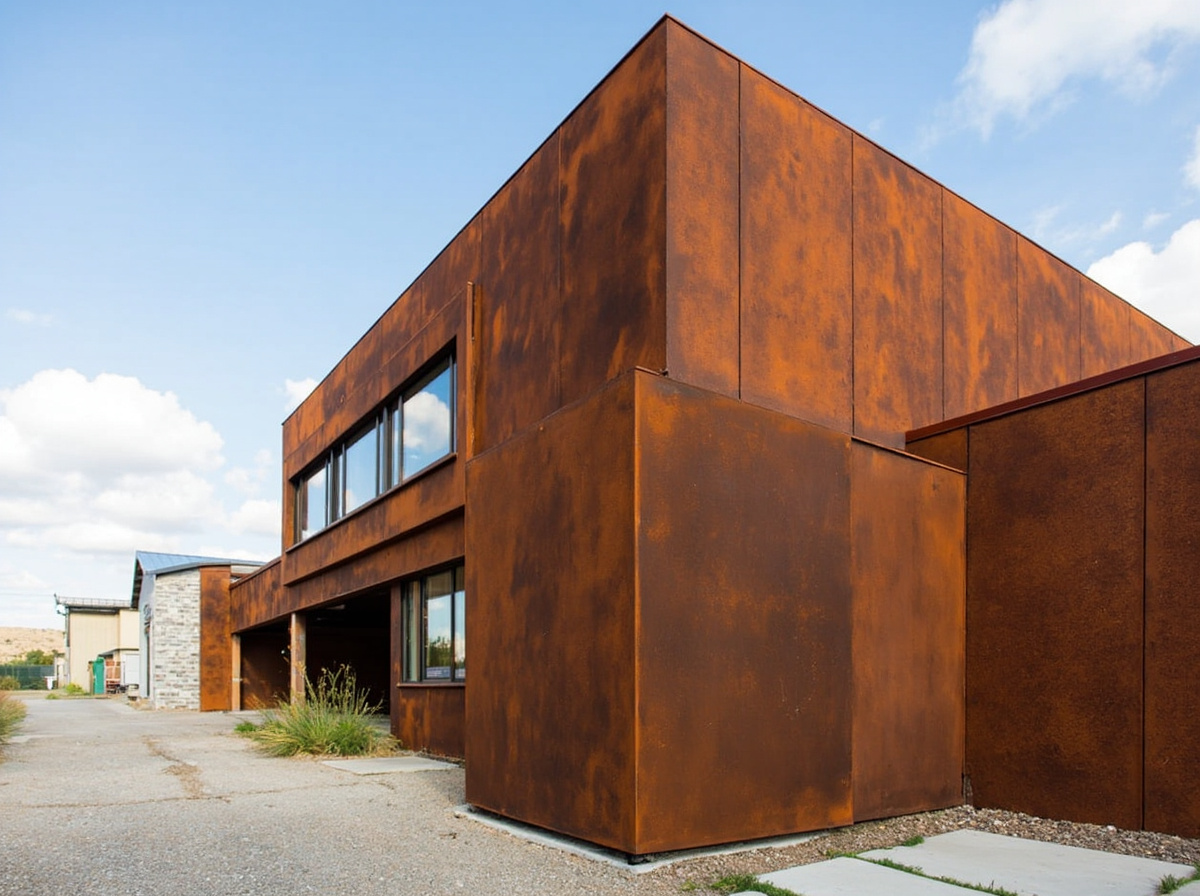 Corten Steel: Weathering Steel Properties and Architectural Applications Corten steel weathering process