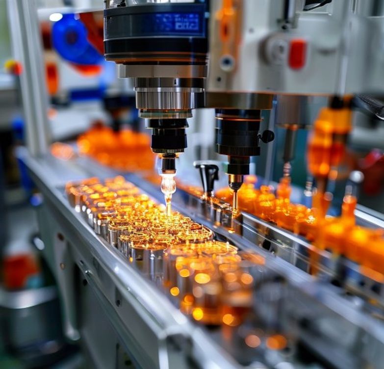 Injection molding machine with production monitoring and cycle optimization