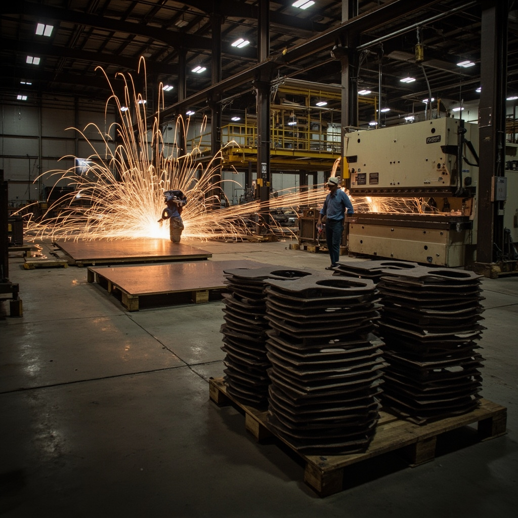 CNC machining illustration for nylonplastic.com
