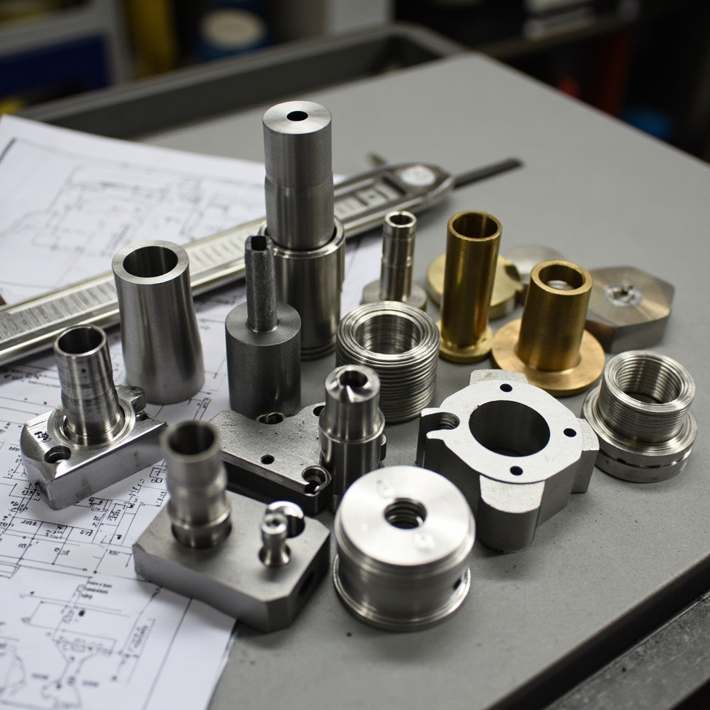 Custom CNC Parts: From Design to Production — Practical Engineering Guide CNC machining illustration for nylonplastic.com