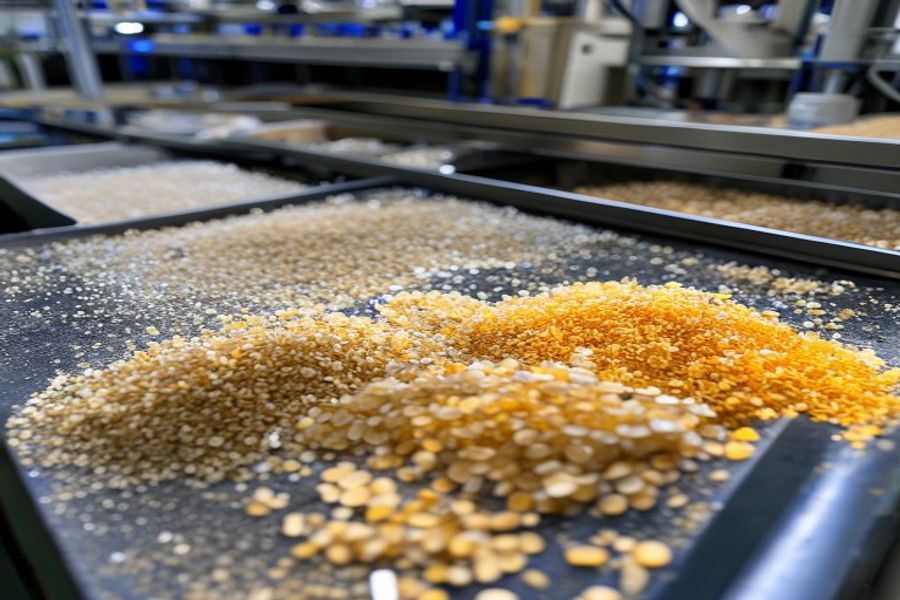 Quality inspection of SAE PA66 granules