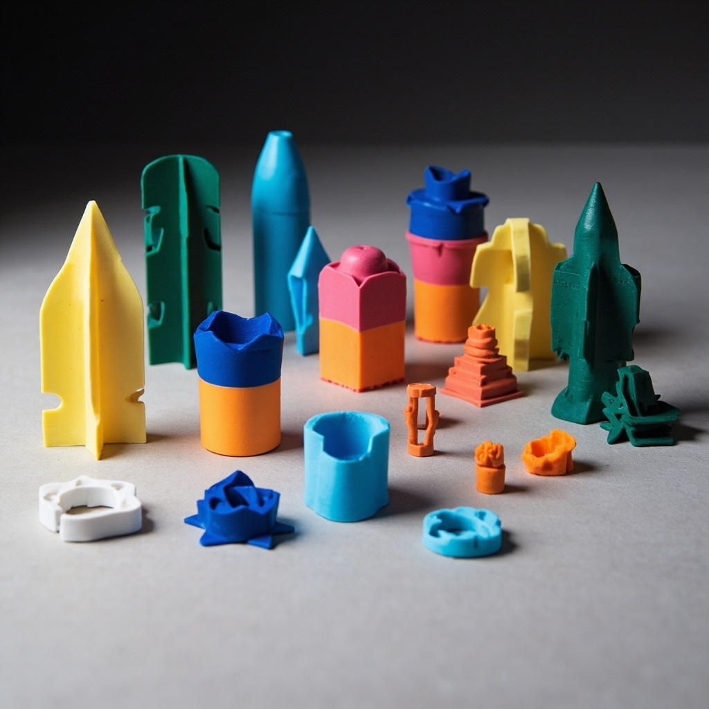 PolyJet Multi-Color Prints