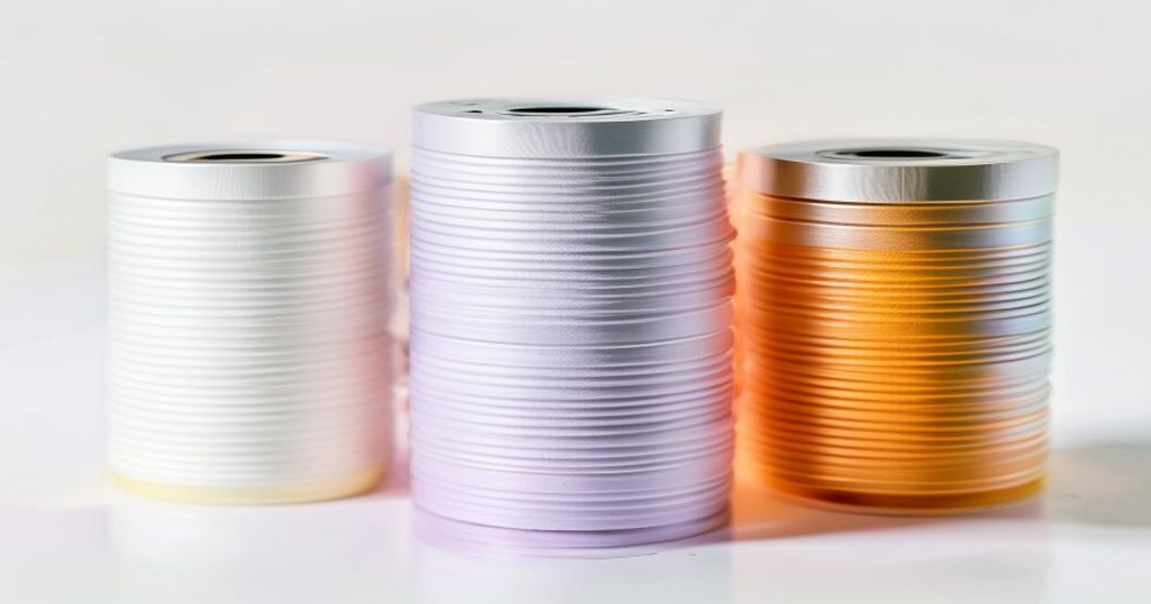 PLA vs PLA filament spools showing different grades