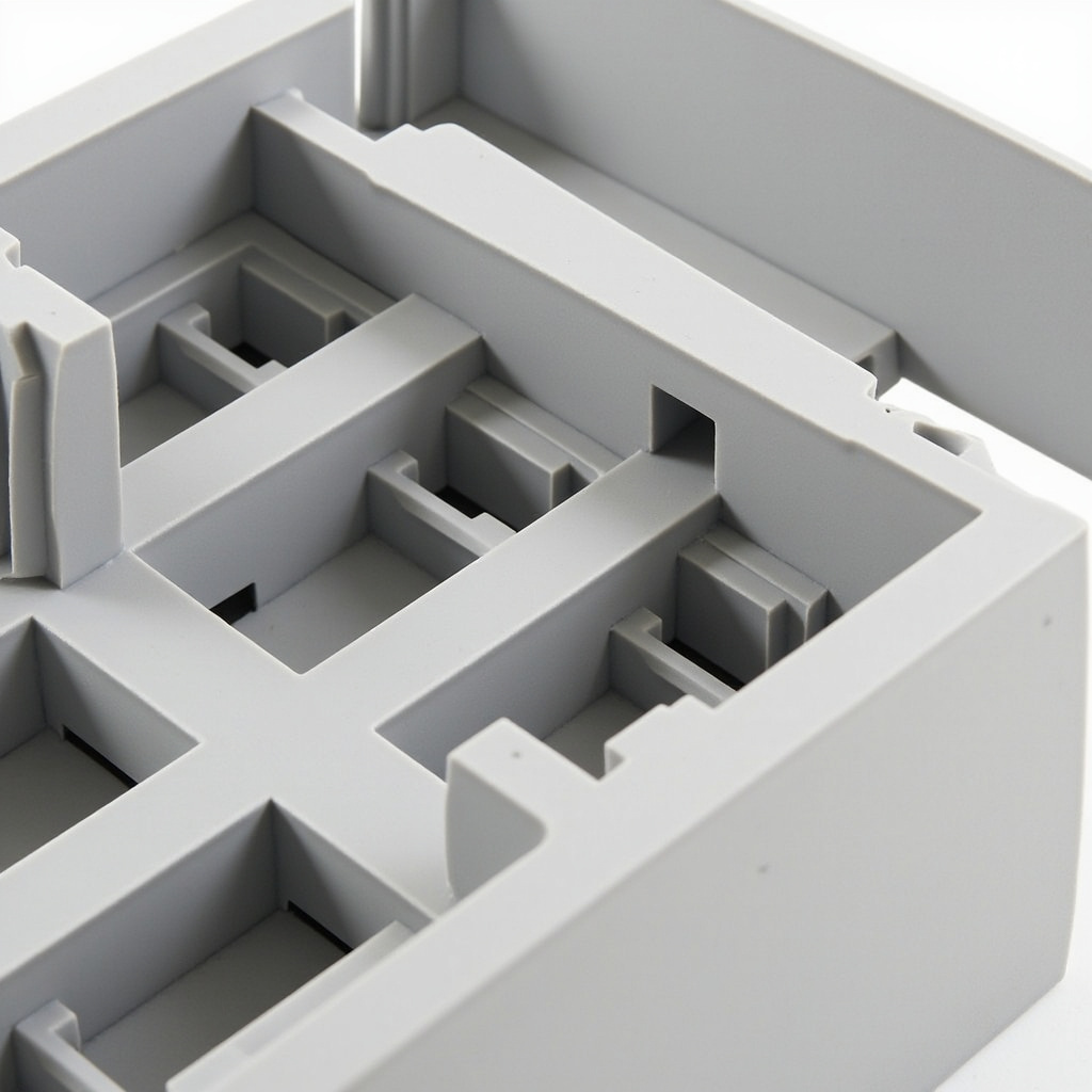 SLS 3D printing process diagram