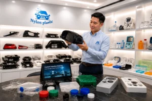 nylon plastic product sample room