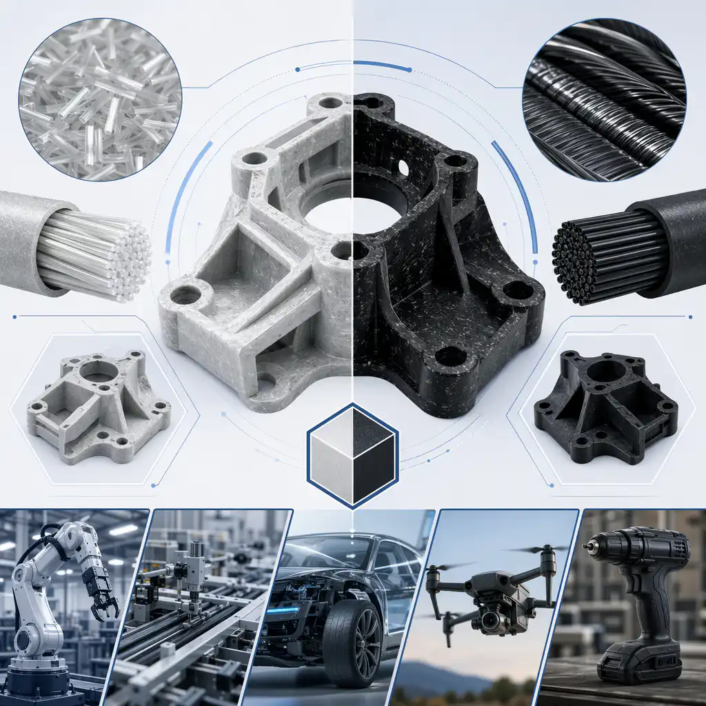 Glass Fiber vs. Carbon Fiber Reinforced Nylon: Which Is Right for Your