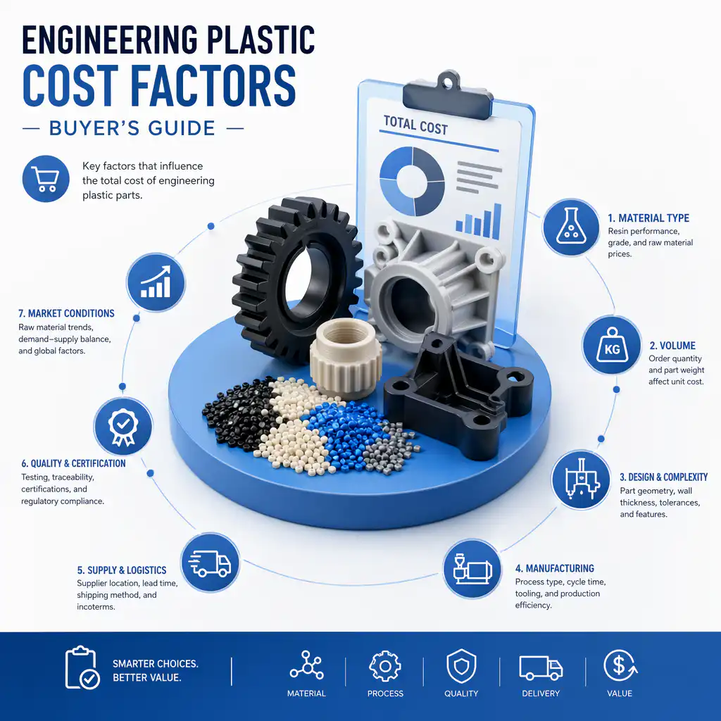 Engineering Plastic Cost Factors — Buyer’s Guide