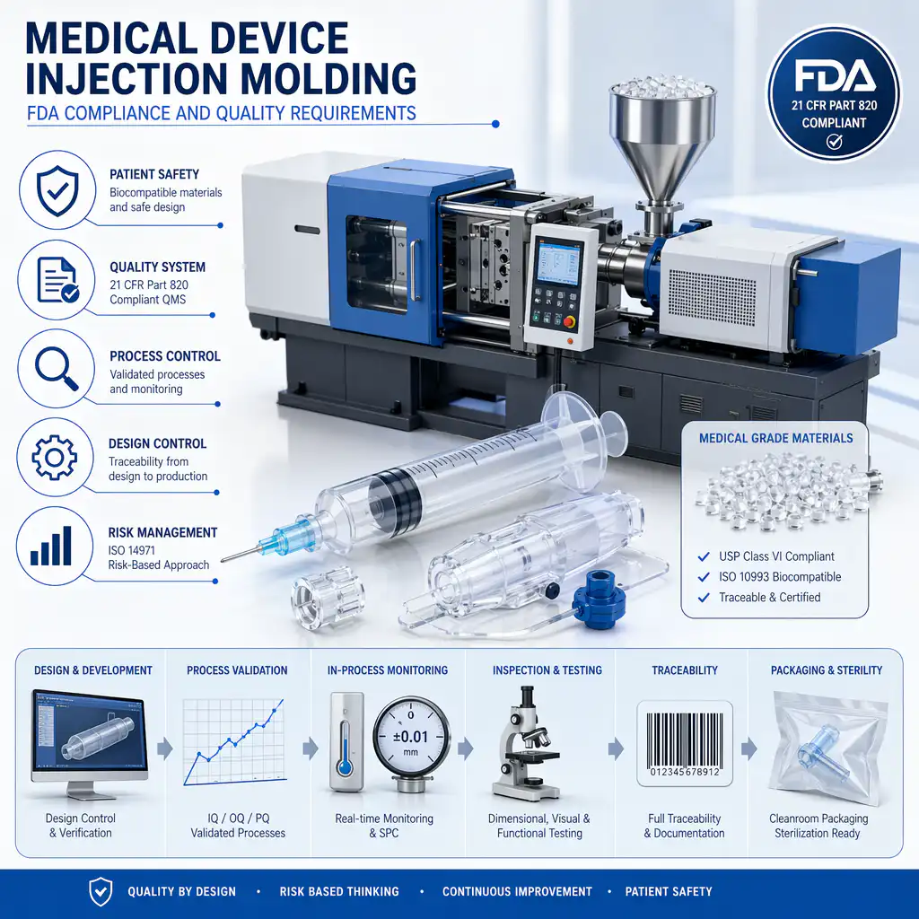 Medical Device Injection Molding - FDA Compliance and Quality Requirem