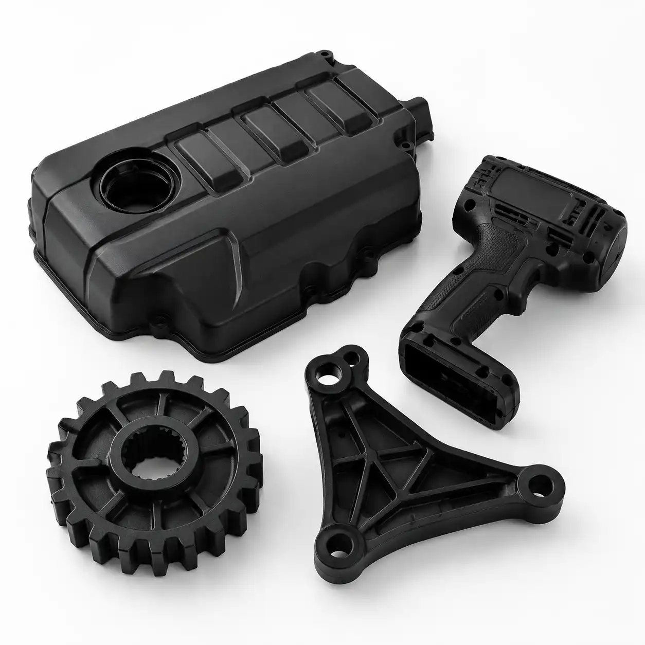 Glass fiber reinforced nylon PA66 GF30 injection molded parts