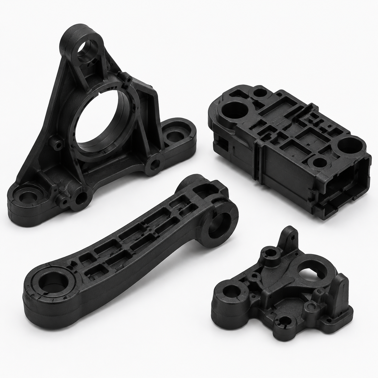 Glass fiber reinforced nylon PA66 GF30 injection molded parts