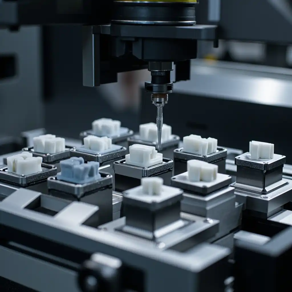 Custom CNC fixture for batch production cost saving