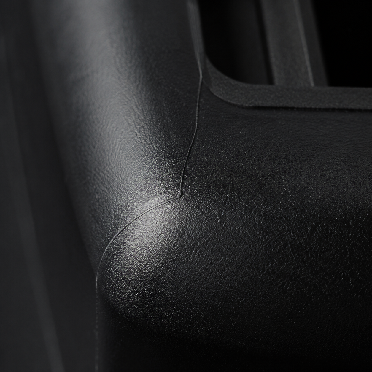 Short shot showing incomplete filling of a molded part with missing sections at thin walls