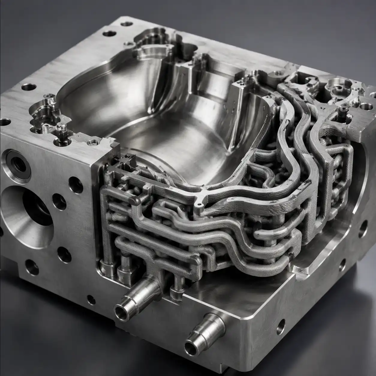 Conformal Cooling in Injection Molds: 3D Printed Cooling Channels for Faster Cycles Featured image