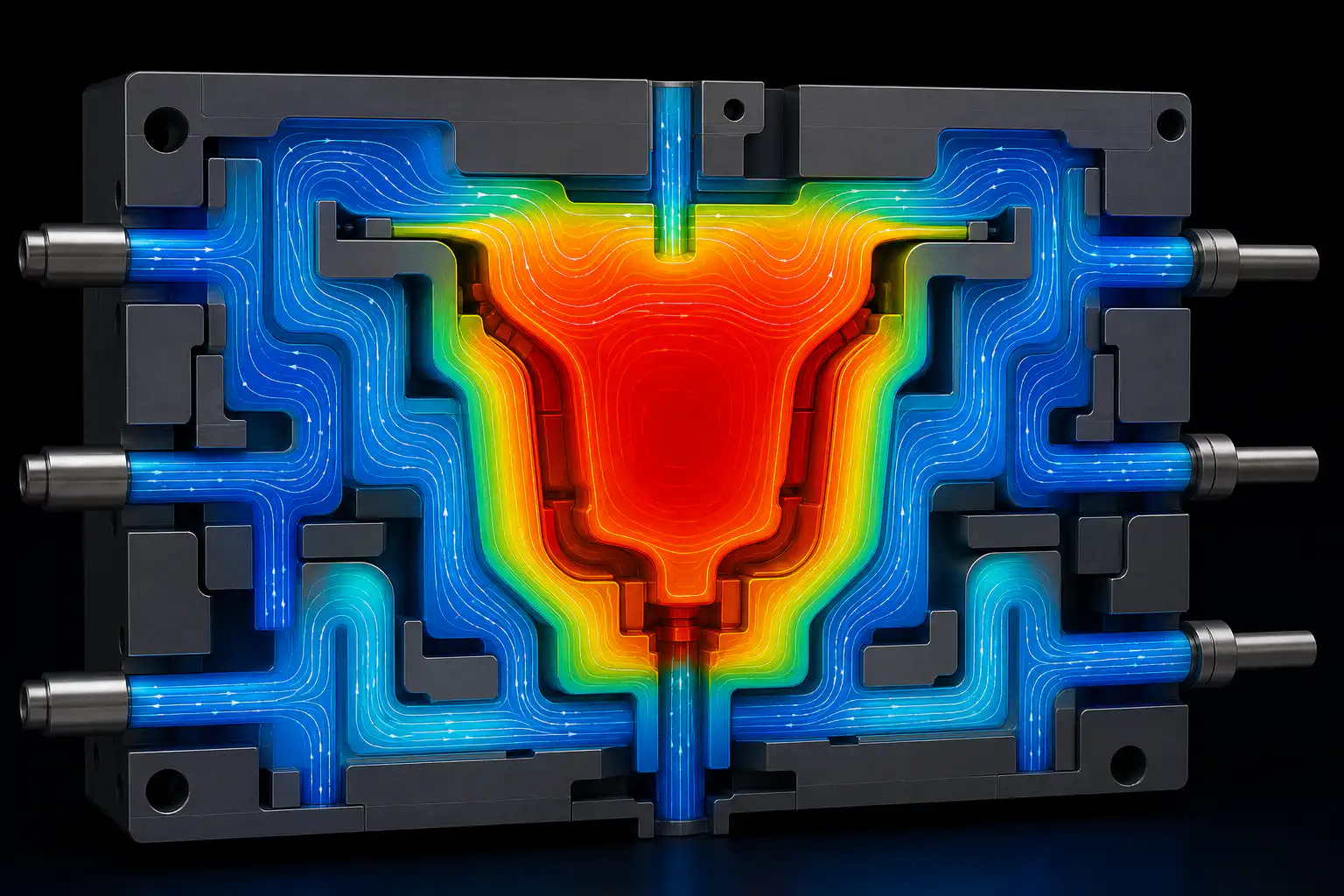 Conformal Cooling in Injection Molds: 3D Printed Cooling Channels for Faster Cycles Image 3