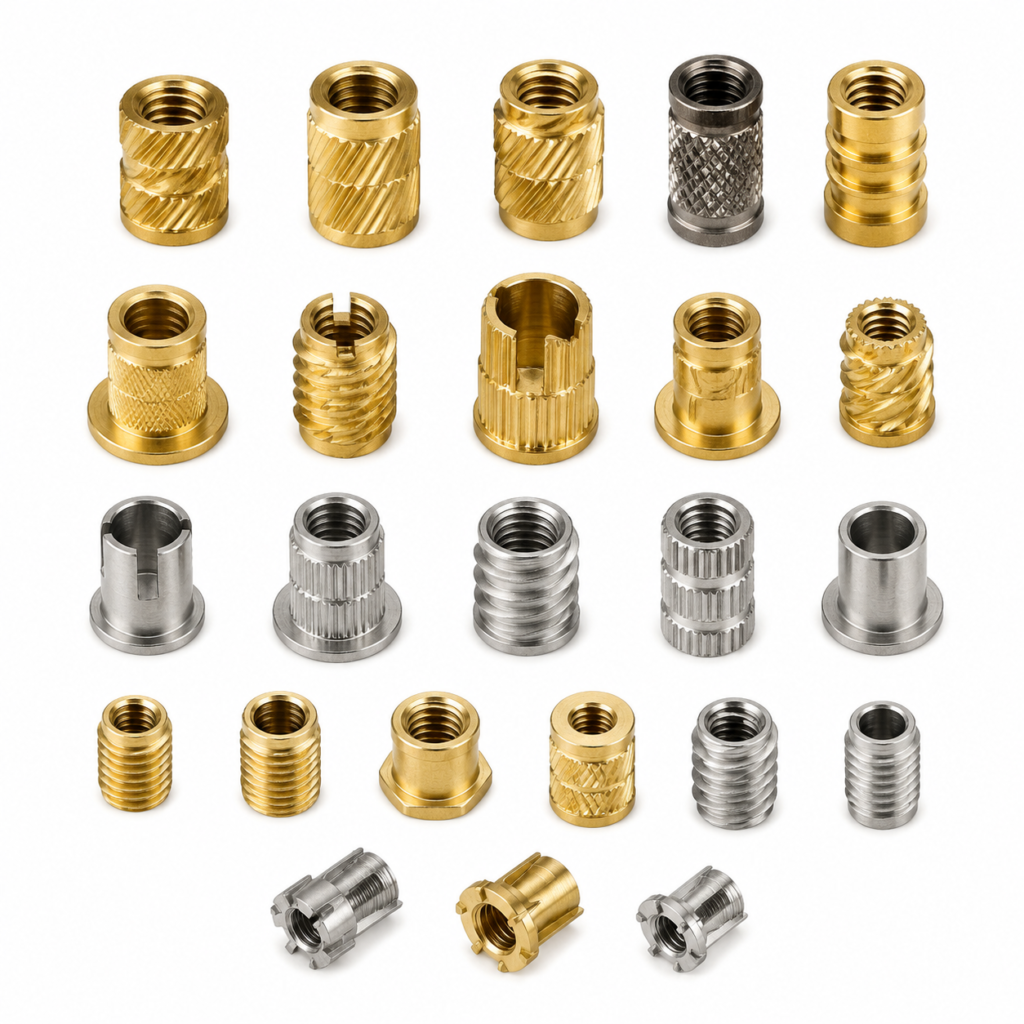 nylon threaded inserts plastic parts design installation guide 0