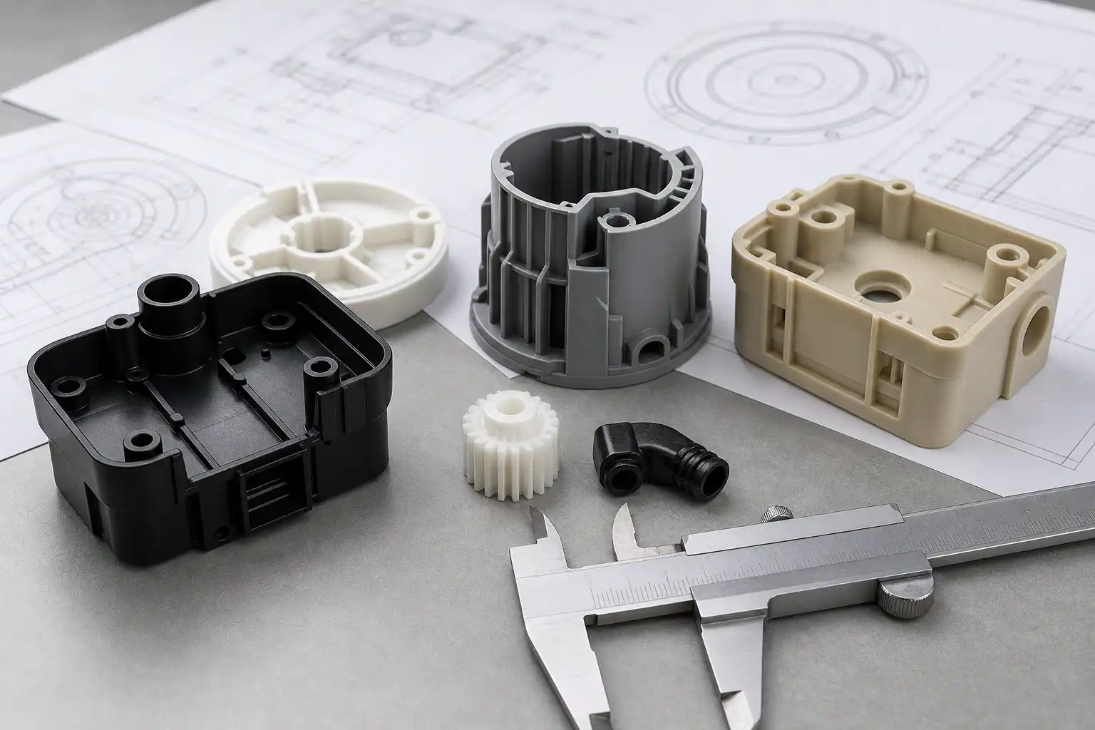First Article Inspection — Plastic Part Measurement & Blueprint Review