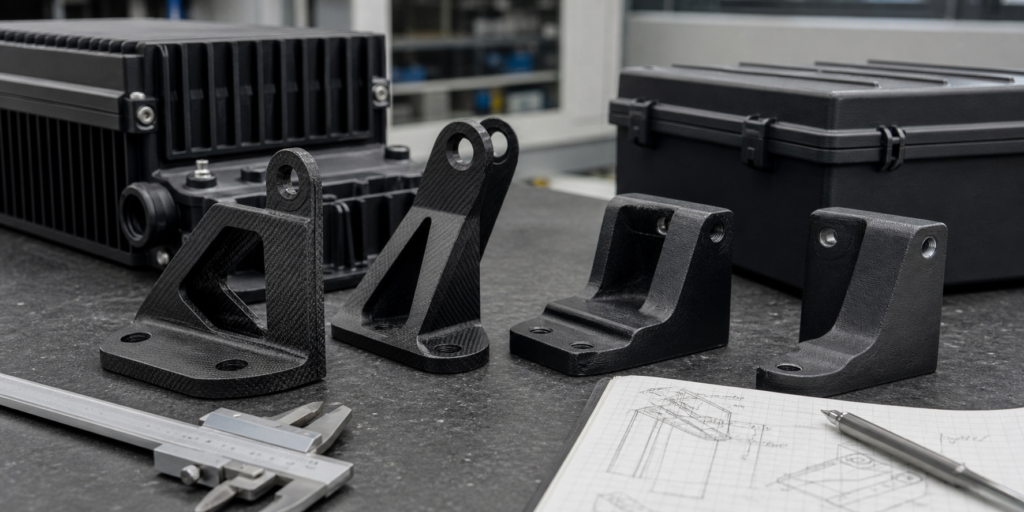 PA6-CF vs ASA-CF comparison for outdoor functional parts and technical review