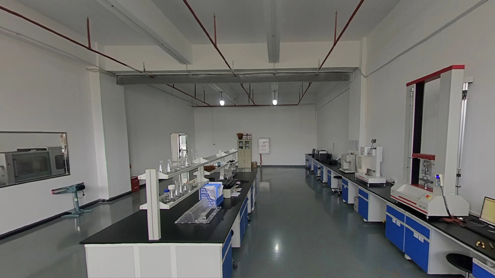 Laboratory work area in the WanHan facility photo set